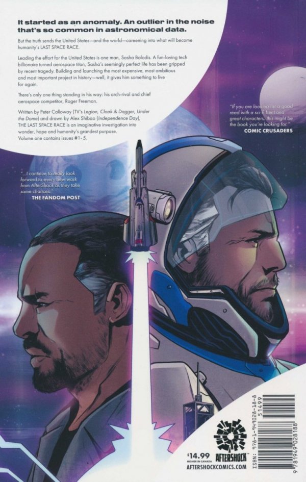 LAST SPACE RACE VOL 01 PALE BLUE DOT TP [9781949028188] **promocja TOMY**