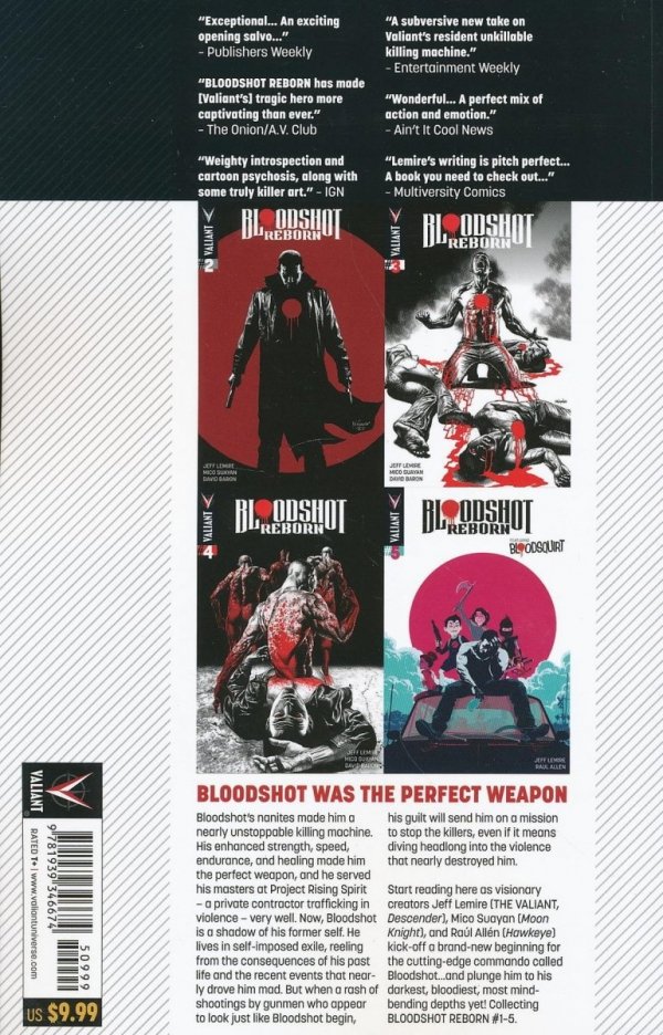 BLOODSHOT REBORN VOL 01 COLORADO TP [9781939346674]