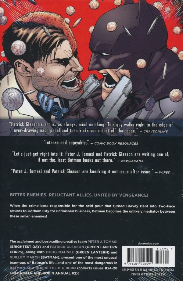 BATMAN AND ROBIN VOL 05 THE BIG BURN HC [9781401250591]