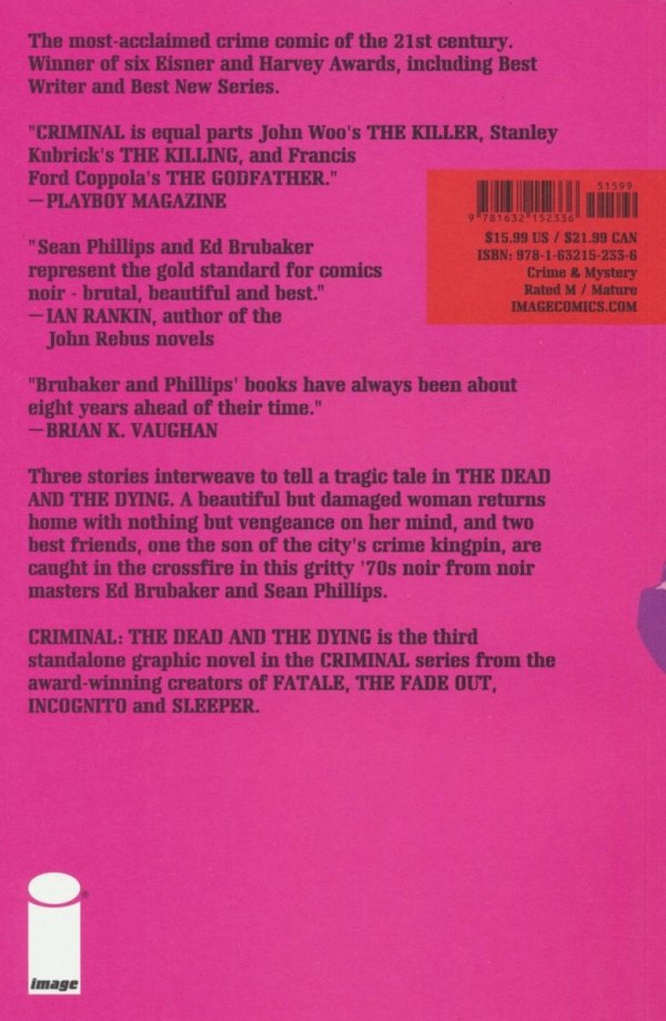 CRIMINAL VOL 03 THE DEAD AND THE DYING TP [9781632152336]