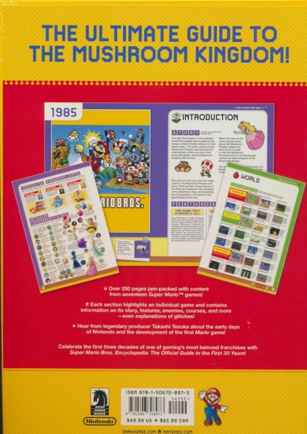 SUPER MARIO ENCYCLOPEDIA HC [9781506708973]