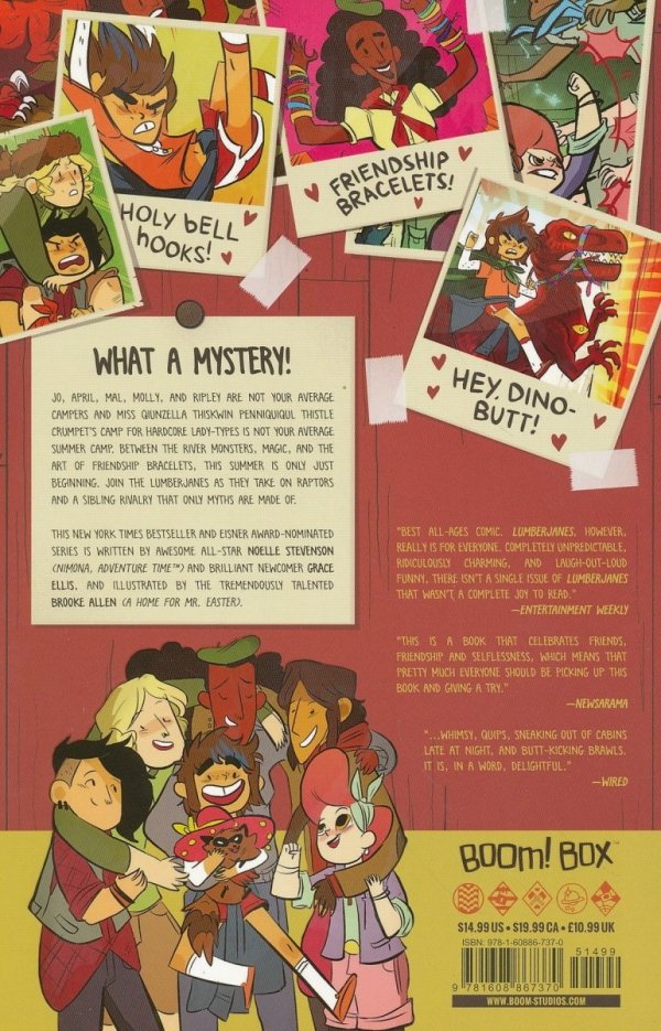 LUMBERJANES VOL 02 FRIENDSHIP TO THE MAX TP [9781608867370]