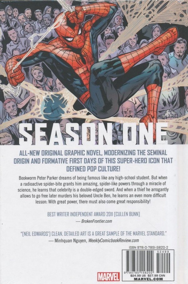 SPIDER-MAN SEASON 1 HC [9780785158202] **promocja TOMY**