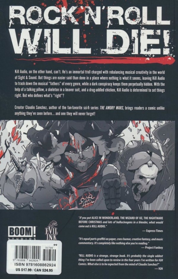 KILL AUDIO TP [9781608862924]