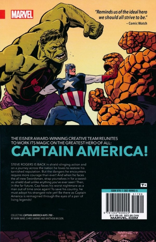 CAPTAIN AMERICA HOME OF THE BRAVE TP [9781302909925] **promocja TOMY**
