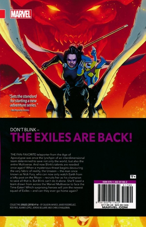 EXILES VOL 01 TEST OF TIME TP [9781302911652] **promocja TOMY**