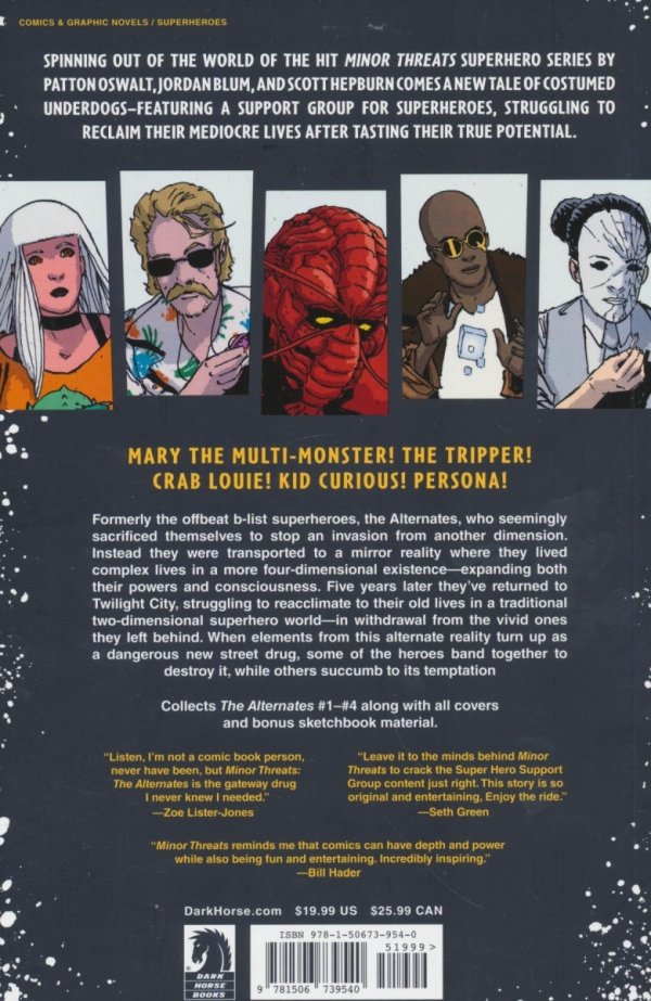 MINOR THREATS THE ALTERNATES TP [9781506739540]