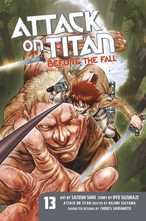 ATTACK ON TITAN BEFORE THE FALL VOL 13 TP [9781632365361]