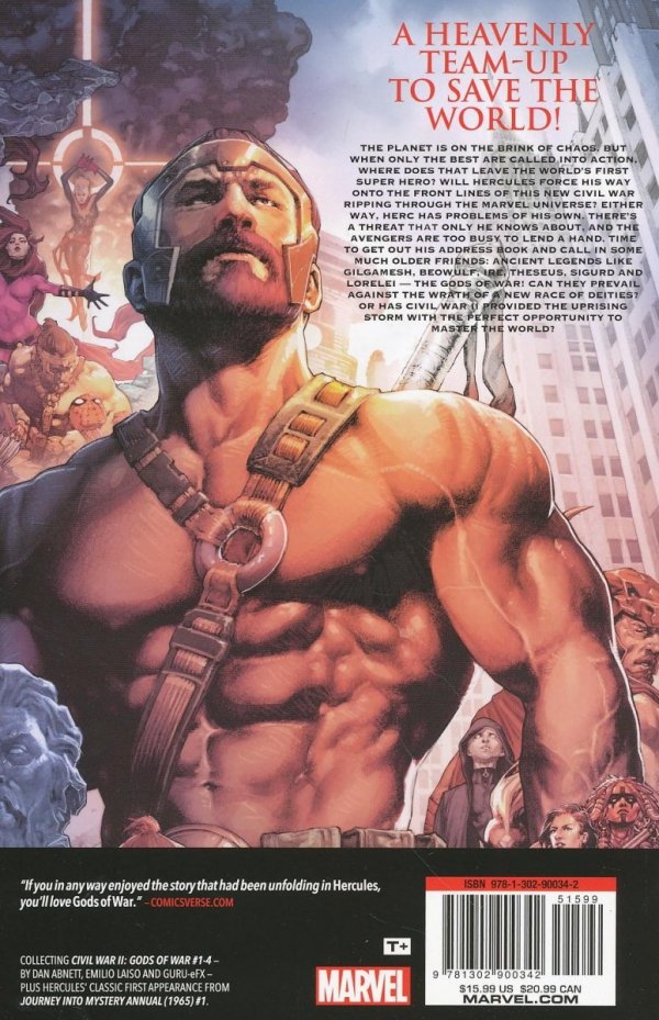 CIVIL WAR II GODS OF WAR TP [9781302900342]