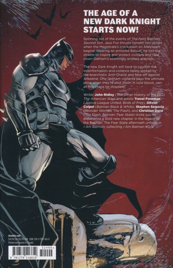 I AM BATMAN VOL 01 HC [9781779516619] **promocja TOMY**