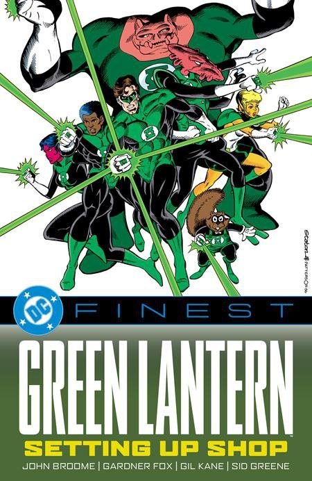 DC FINEST GREEN LANTERN SETTING UP SHOP TP [9781799510291]