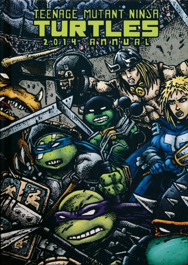 TEENAGE MUTANT NINJA TURTLES 2014 ANNUAL DELUXE EDITION HC [9781631404719] **promocja TOMY**