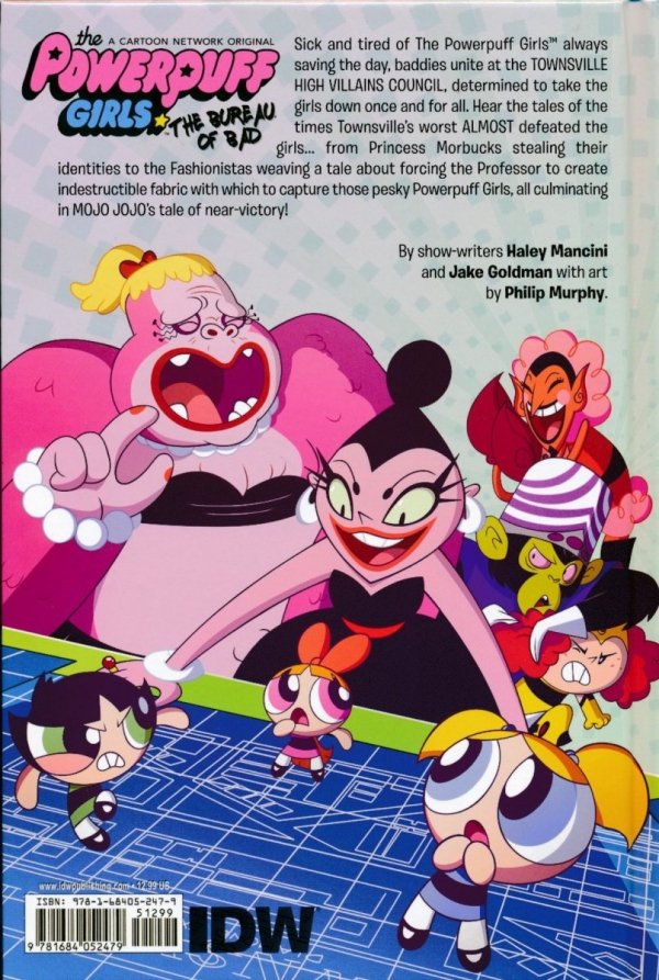 POWERPUFF GIRLS THE BUREAU OF BAD HC [9781684052479]