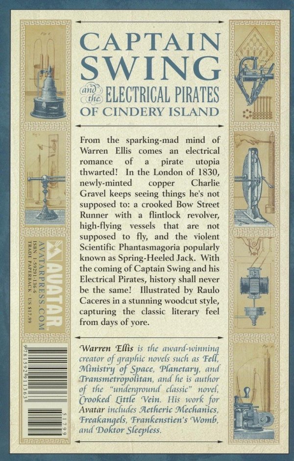 CAPTAIN SWING AND THE ELECTRICAL PIRATES OF CINDERY ISLAND TP [9781592911363] **promocja TOMY**