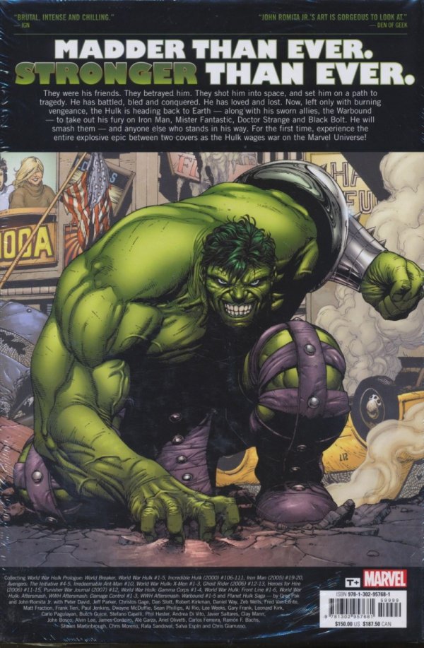 WORLD WAR HULK OMNIBUS HC [VARIANT] [9781302957681]