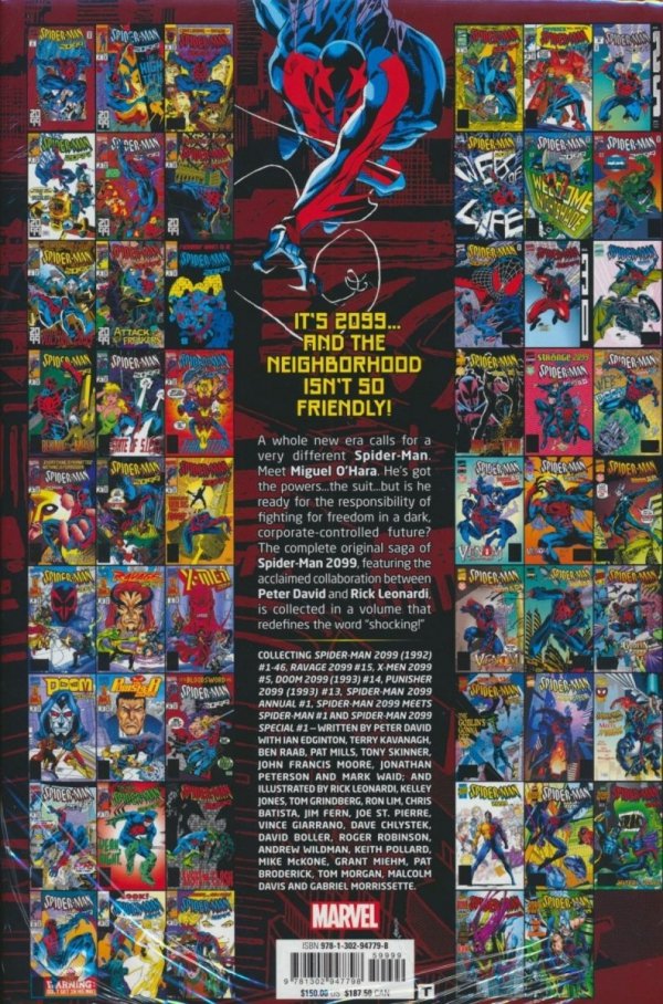 SPIDER-MAN 2099 OMNIBUS VOL 01 HC [STANDARD] [9781302947798]