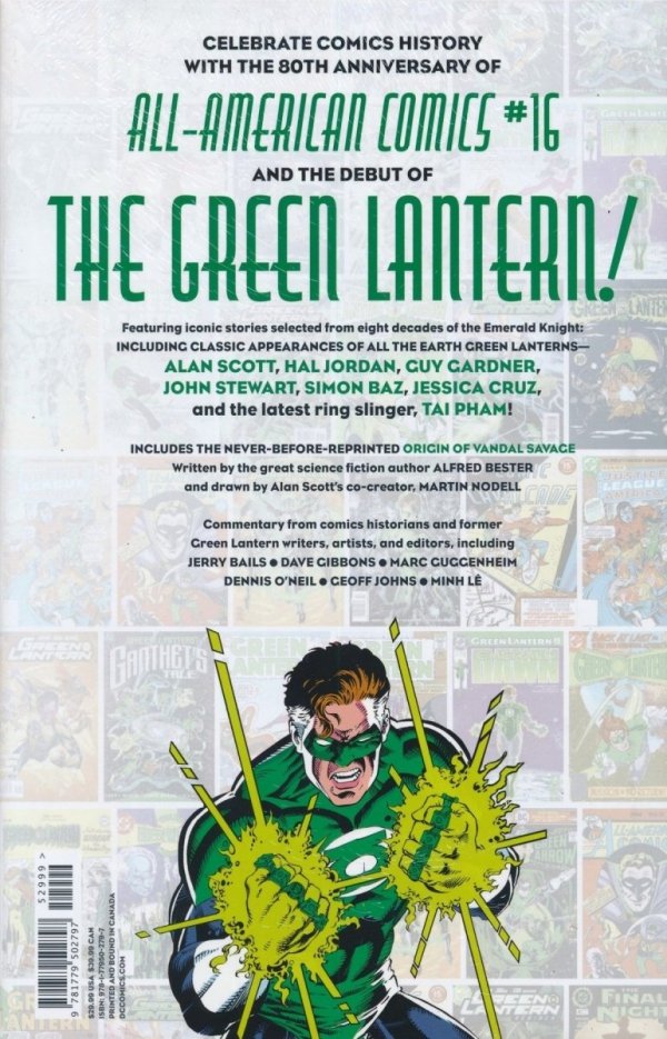GREEN LANTERN 80 YEARS OF THE EMERALD KNIGHT THE DELUXE EDITION HC [9781779502797]