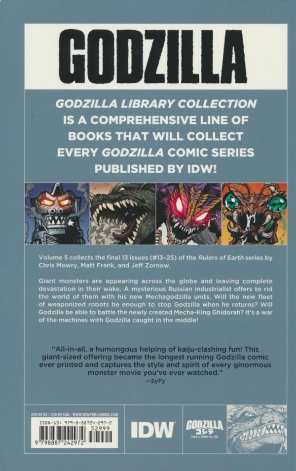 GODZILLA LIBRARY COLLECTION VOL 05 TP [9798887242972]
