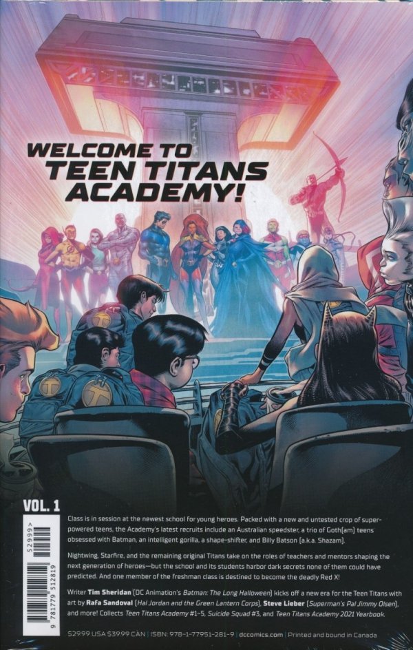 TEEN TITANS ACADEMY VOL 01 X MARKS THE SPOT HC [9781779512819]