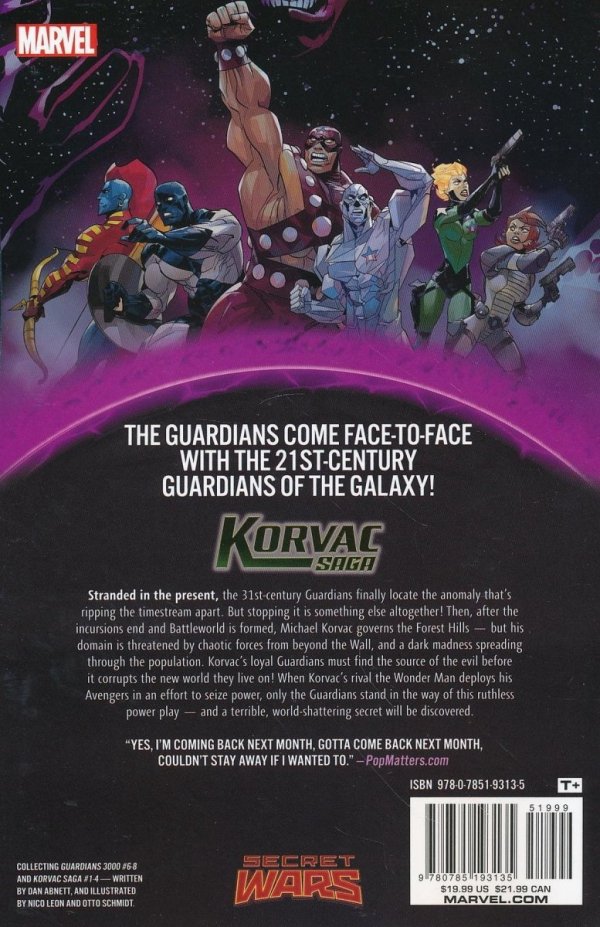KORVAC SAGA WARZONES TP [9780785193135] **promocja TOMY**