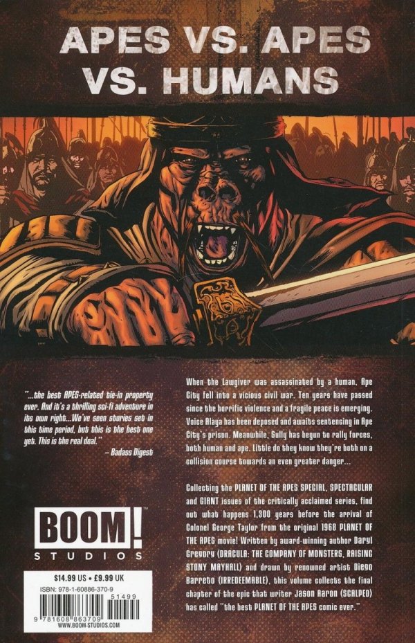 PLANET OF THE APES VOL 05 THE UTOPIANS TP [9781608863709]