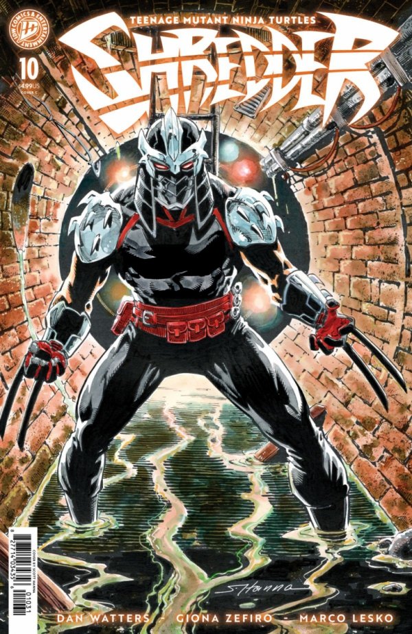 TEENAGE MUTANT NINJA TURTLES SHREDDER #10 VARIANT C HANNA [82771403435601031]