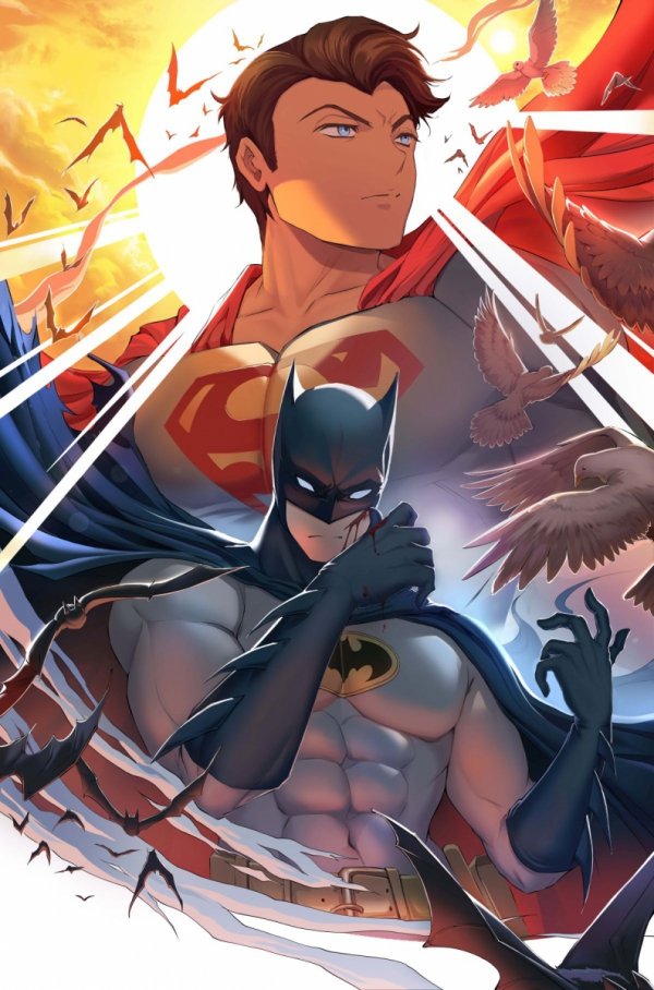 BATMAN SUPERMAN WORLDS FINEST #53 CVR B RACHTA LIN CARD STOCK VAR [76194137521205321]
