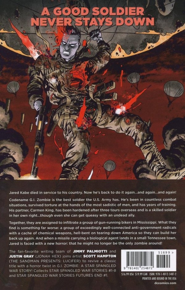 GI ZOMBIE VOL 01 A STAR SPANGLED WAR STORY TP [9781401254872] **promocja TOMY**