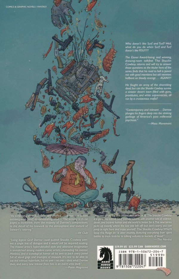 SHAOLIN COWBOY WHOLL STOP THE REIGN TP [9781506722047]