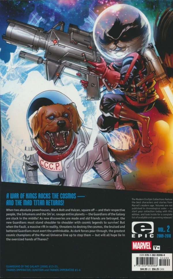 GUARDIANS OF THE GALAXY MODERN ERA EPIC COLLECTION WAR OF KINGS TP [9781302959968]