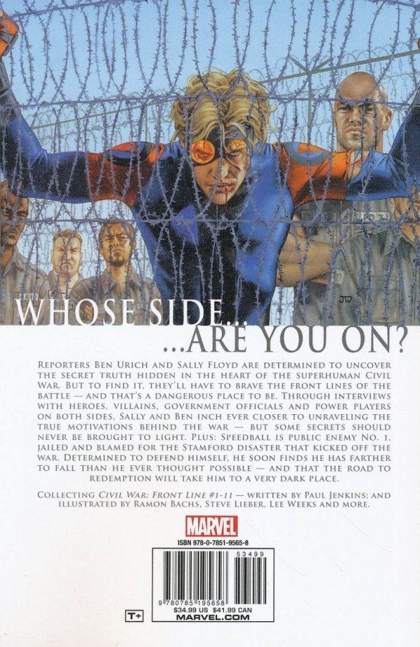 CIVIL WAR FRONT LINE TP [9780785195658] **promocja TOMY**