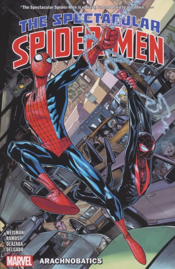SPECTACULAR SPIDER-MEN VOL 01 ARACHNOBATICS TP [9781302955953]