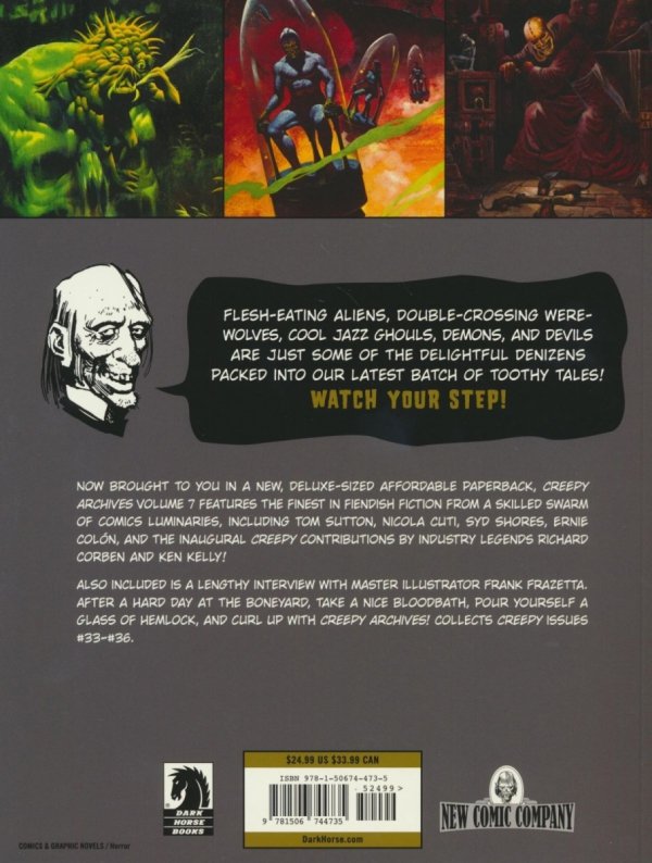 CREEPY ARCHIVES VOL 07 TP [9781506744735]
