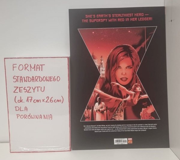 BLACK WIDOW POSTER BOOK TP [9781302921347]