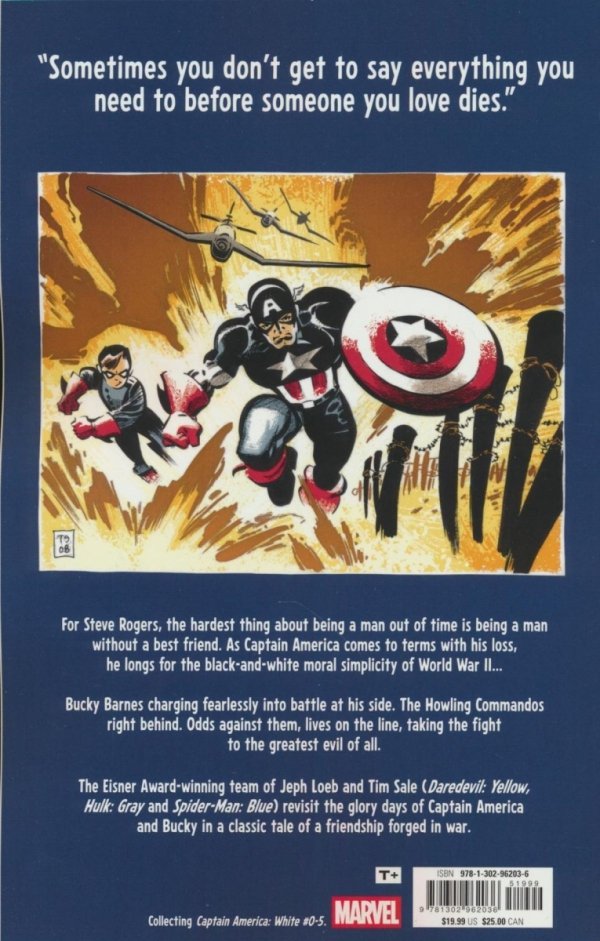 JEPH LOEB AND TIM SALE CAPTAIN AMERICA TP [9781302962036]