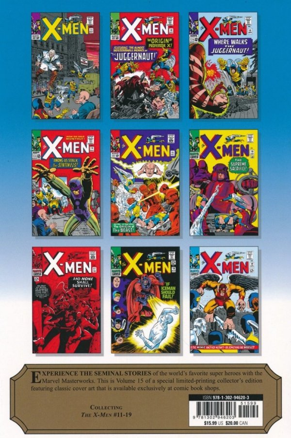 MIGHTY MARVEL MASTERWORKS THE X-MEN WHERE WALKS THE JUGGERNAUT TP [VARIANT] [9781302946203]