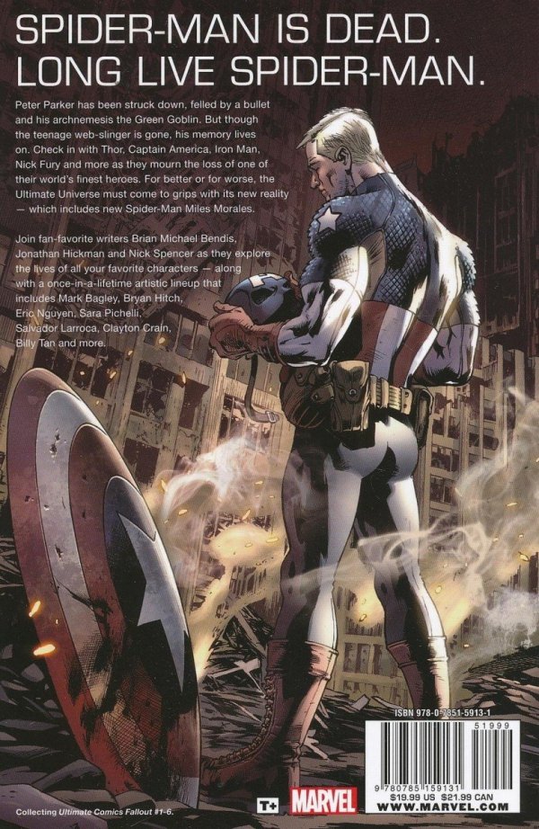 ULTIMATE COMICS SPIDER-MAN DEATH OF SPIDER-MAN FALLOUT TP [9780785159131]