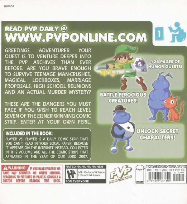 PVP VOL 07 PVP LEVELS UP TP [9781607061809]
