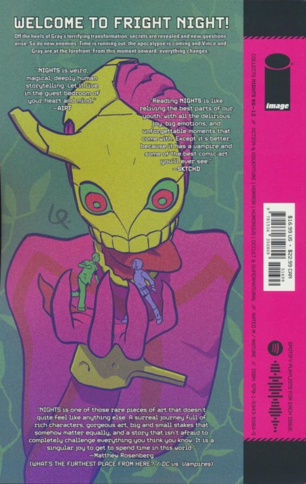 NIGHTS VOL 02 SEASON 1 PART 2 TP [9781534350809]