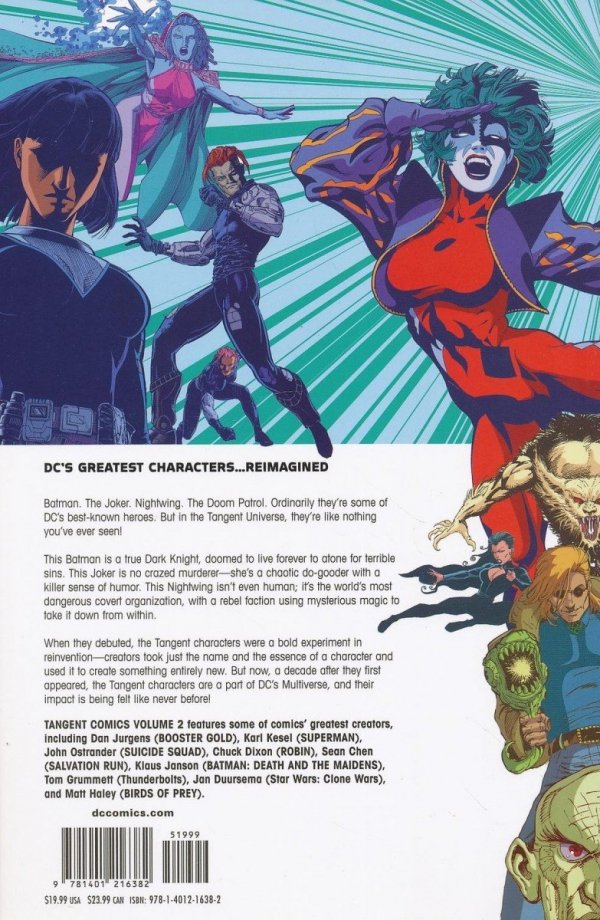 TANGENT COMICS VOL 02 TP [9781401216382]
