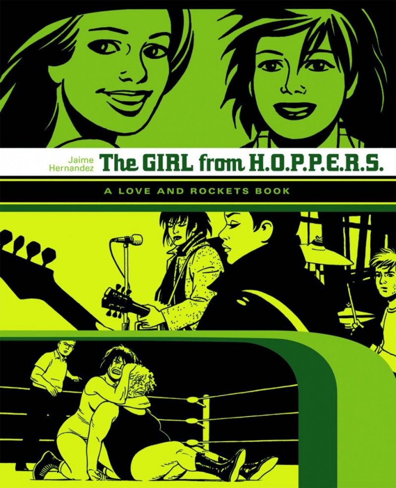 LOVE AND ROCKETS LIBRARY JAIME GN VOL 02 GIRL FROM HOPPERS