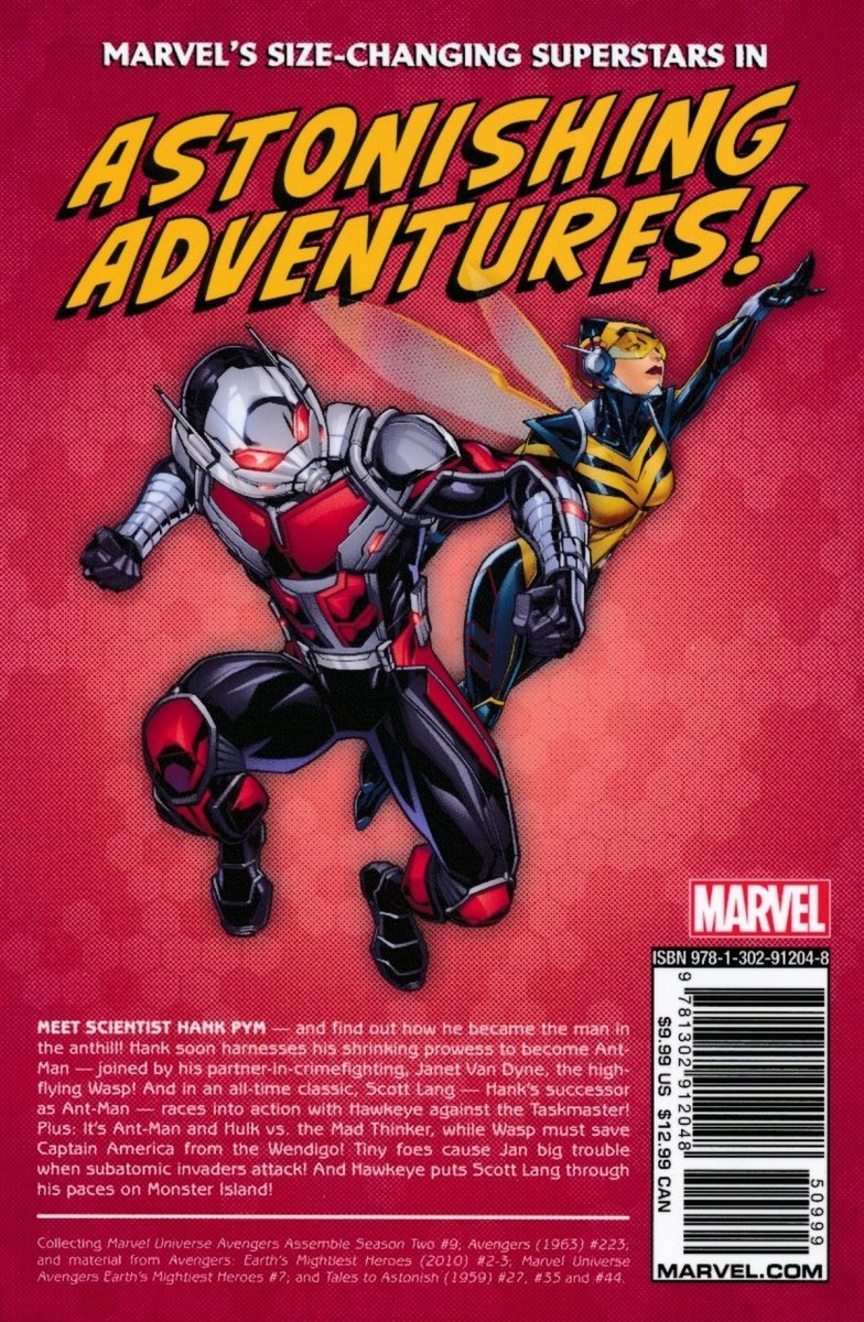 ANT-MAN AND THE WASP ADVENTURES SC [9781302912048]