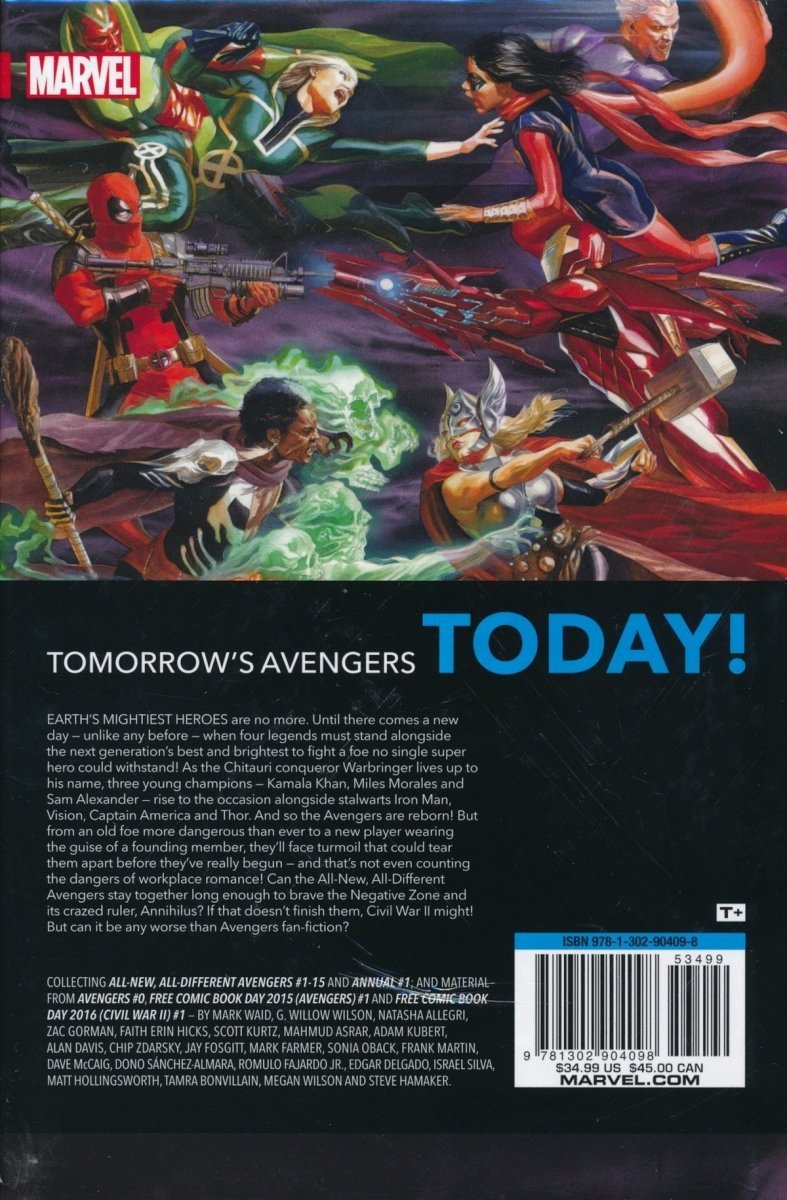 ALL-NEW ALL-DIFFERENT AVENGERS HC [9781302904098] *SALEństwo*