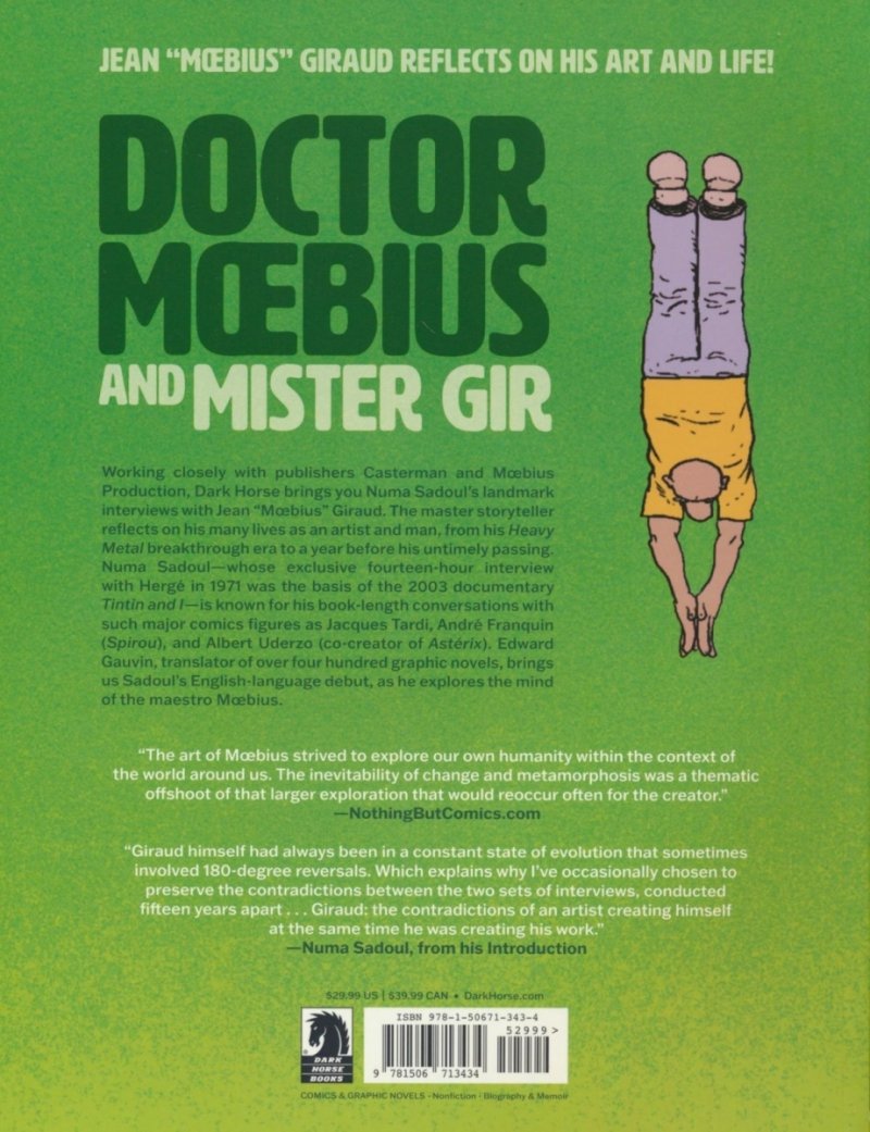 DOCTOR MOEBIUS AND MISTER GIR HC [9781506713434]