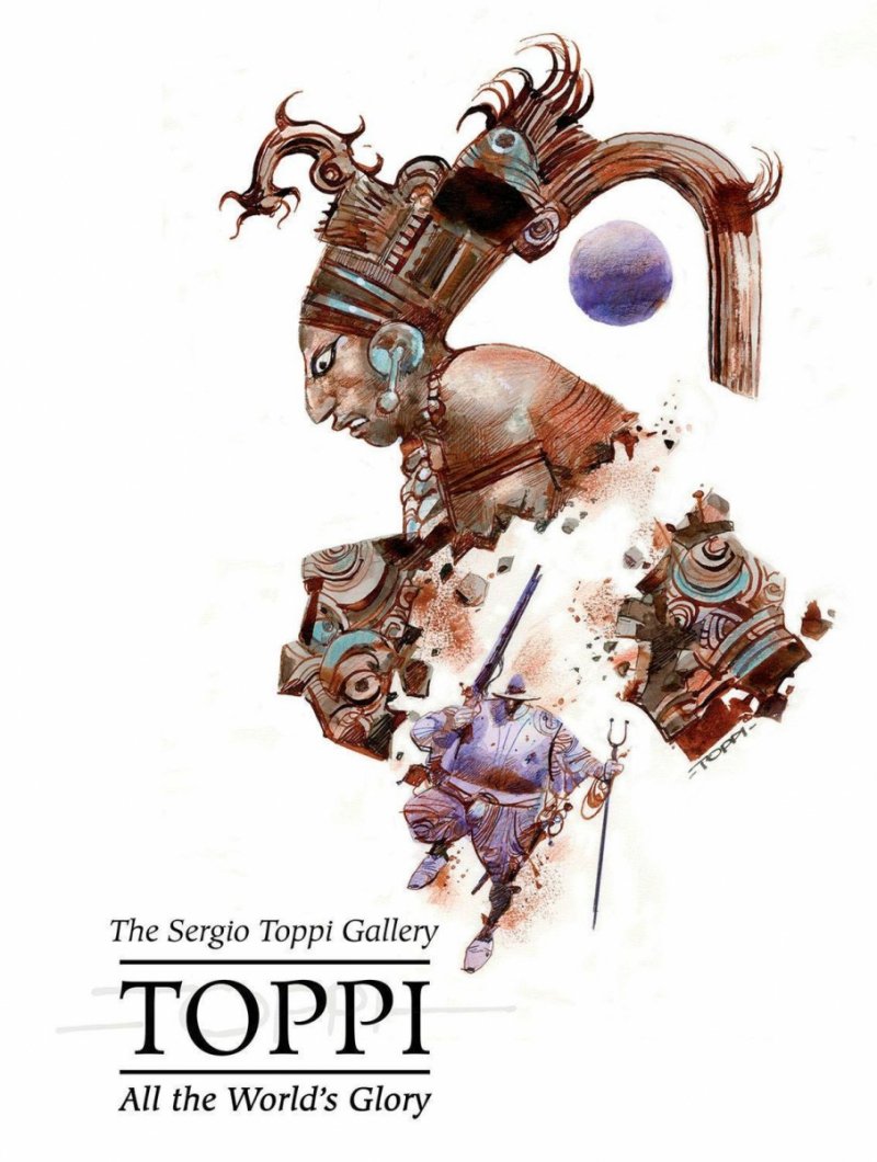 TOPPI GALLERY ALL THE WORLDS GLORY HC [9781951719944]