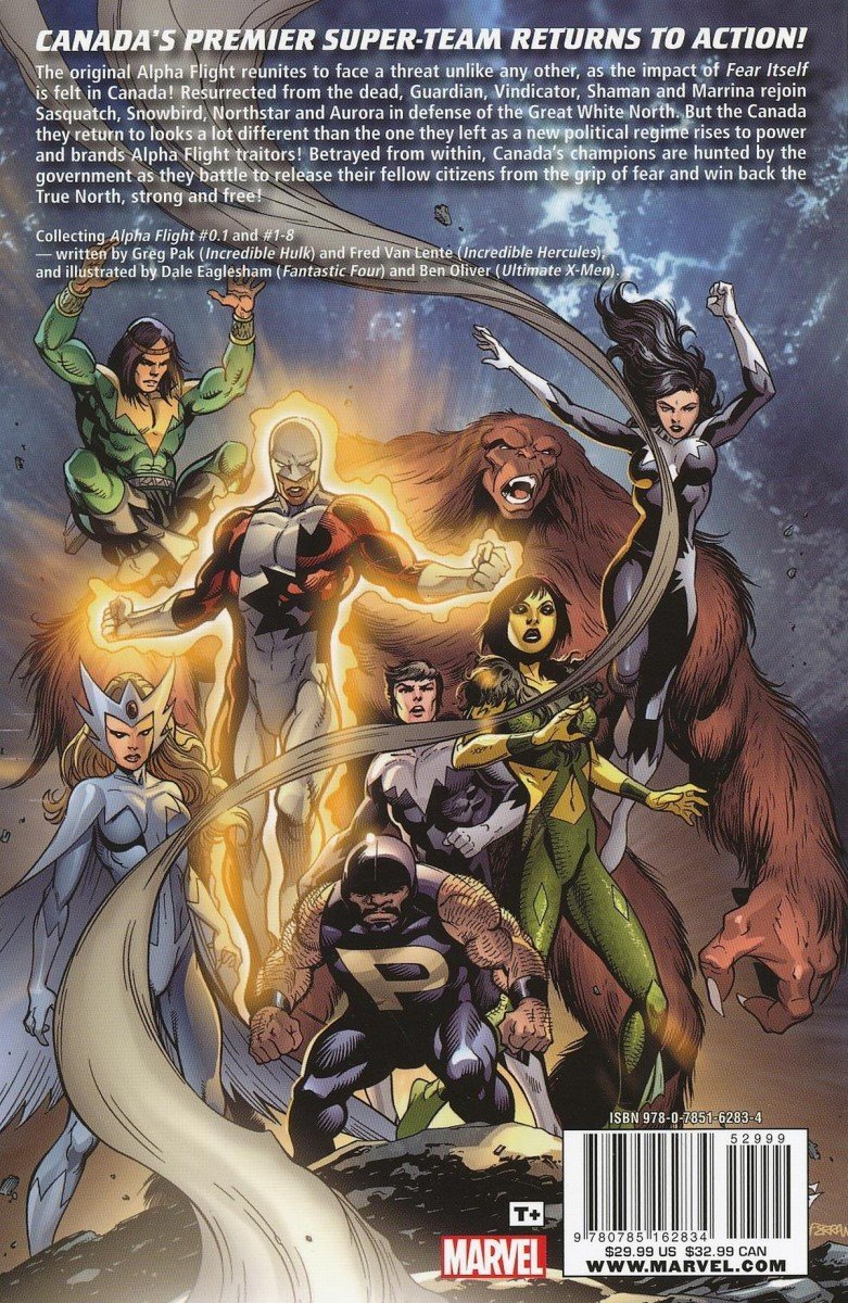 ALPHA FLIGHT THE COMPLETE SERIES BY GREG PAK AND FRED VAN LENTE SC [9780785162834]