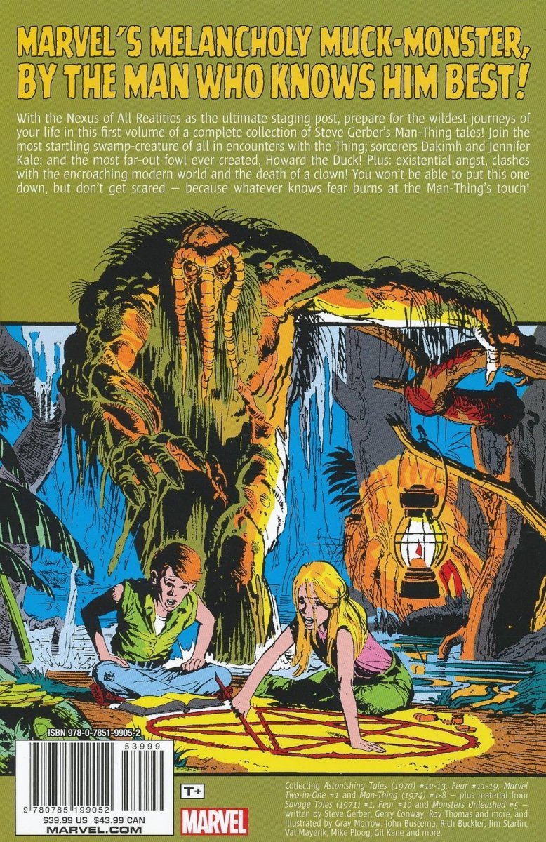 MAN-THING BY STEVE GERBER THE COMPLETE COLLECTION VOL 01 SC [9780785199052]