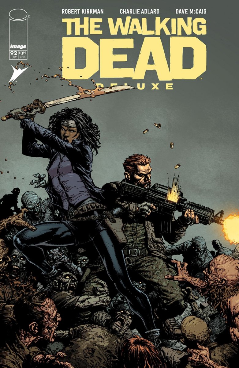 WALKING DEAD DELUXE #92 CVR A DAVID FINCH AND DAVE MCCAIG [70985303037909211]