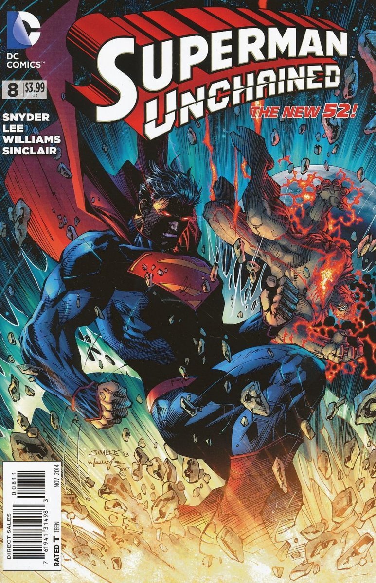 SUPERMAN UNCHAINED #08 CVR A
