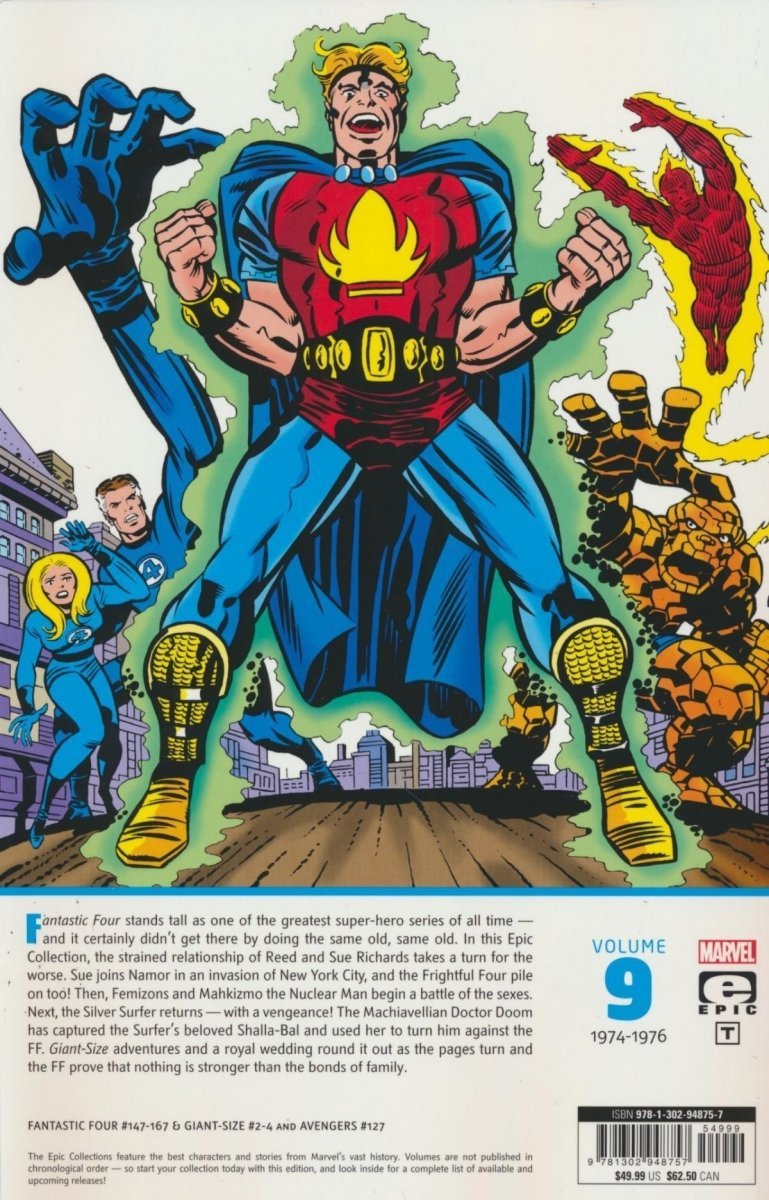 FANTASTIC FOUR EPIC COLLECTION THE CRUSADER SYNDROME SC [9781302948757]